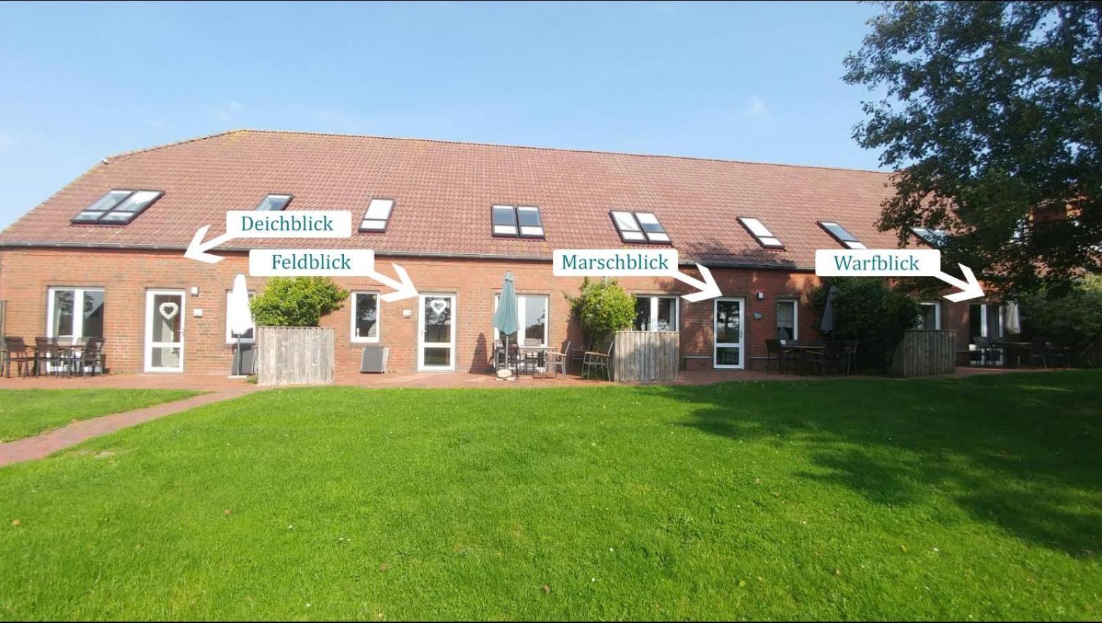 Dreschdiele - Landlust Osterwarf Norddeich  Exterior foto